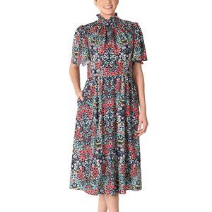 Julia Jordan Floral Midi Dress